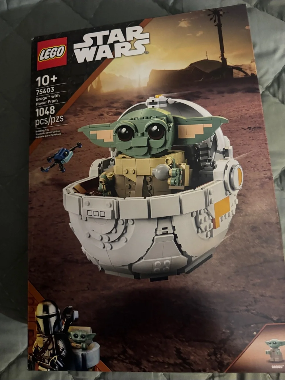 LEGO Star Wars The Child in Hover Pram Building Set - White & Green